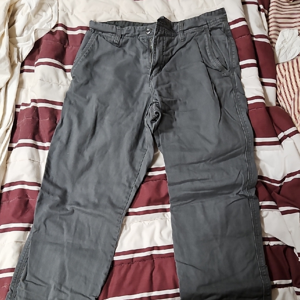 Old Navy Men's Charcoal Chinos